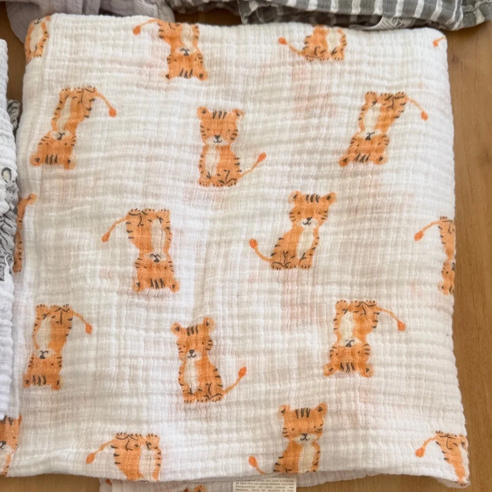 Set of 5 Swaddle Blankets
